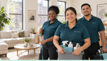 Equipo de profesionales de limpieza Brilla NYC